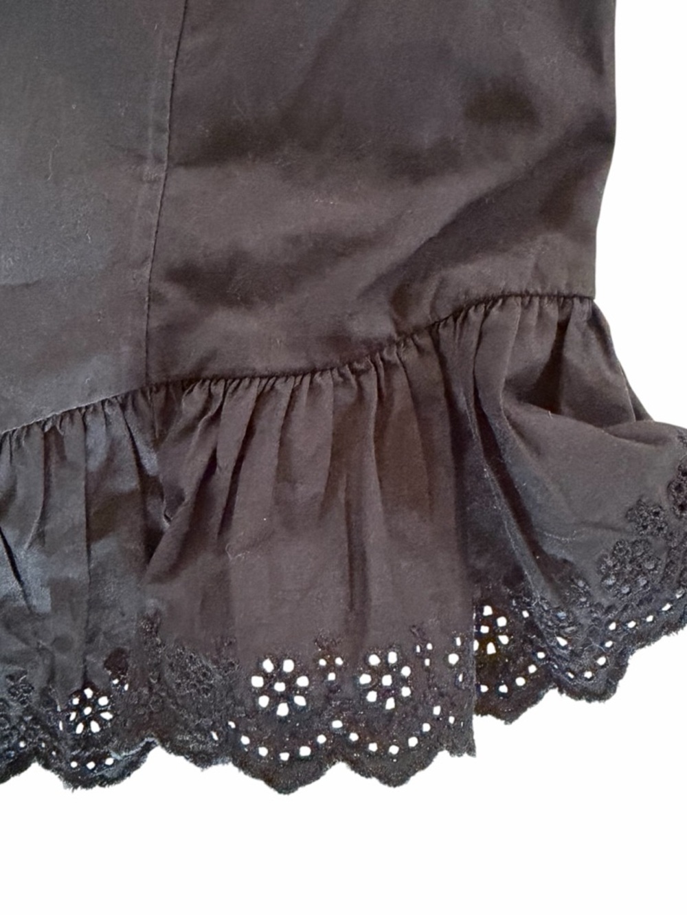 Doen Ruffled Eyelet Sample Top - Picture 4 of 7